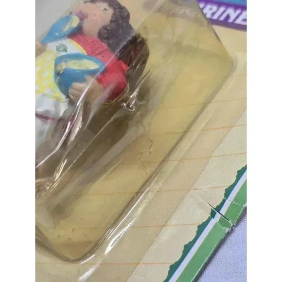 1985 Cabbage Patch Kids Figurines  PVC Girl Eating- Packaging Wear. - Picture 6 of 6